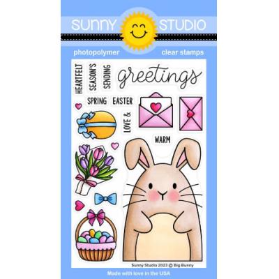 Sunny Studios Stempel - Big Bunny